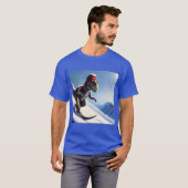 T-shirt T Rex Snowboard (Devant entier)