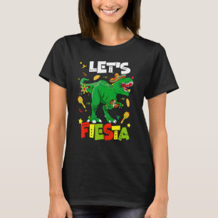 T-shirt T-Rex Tacosaurus Cinco De Mayo Sombrero Dinosaur L