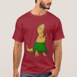 T-shirt T-Rex Ukulele<br><div class="desc">C'est un T-Rex qui joue à Ukulele</div>