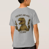 T-shirt T-Rex Vous Pariez Jur-Ass Je Peux (Dos)