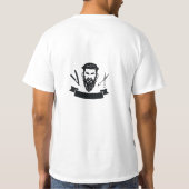 T-shirt T-shert pour barbier (Dos)