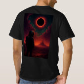 T-shirt 🪐 T-Shi double face DarkStarBurn "Eclipse Descent (Dos)