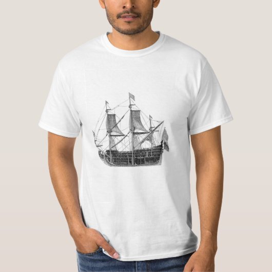 T-shirt T SHIET .sea ship (Devant)
