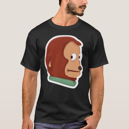 T-shirt T-Shir Classique T-Shir De Marionnette De Singe Aw (Devant)