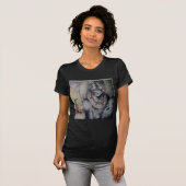 T-shirt T-Shir de base Hakuna Matata avec Lions et Masai (Devant entier)