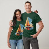 T-shirt T-Shir foncé de base (Unisexe)