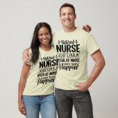 T-shirt T-Shir, infirmière adjointe certifiée à la retrait (Unisexe)