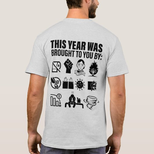 T-shirt T-Shirt_2 Men's GoodBye 2020 (Dos)