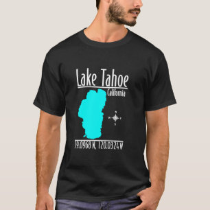 T-shirt T Shirt à manches longues du lac Tahoe en Californ