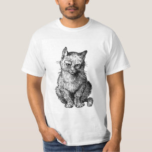T-shirt T-Shirt, animal de chat mignon