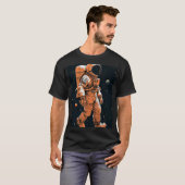 T-shirt T-Shirt, astronaute (Devant entier)