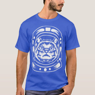 T-shirt T-Shirt, astronaute de chat spatial amusant