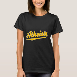 T-shirt T Shirt Athée Équipe Style Baseball
