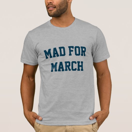 T-shirt T-Shirt-Basketball-Mad Homme Pour Mars (Devant)