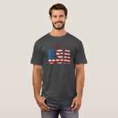 T-shirt T Shirt Betsy Ross Drapeau S 13 États-Unis (Devant entier)