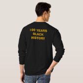 T-shirt T-Shirt- Black History Month 100 Years (Dos entier)