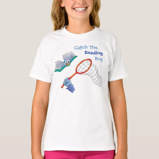 T-shirt T-Shirt-Catch Le Bug De Lecture