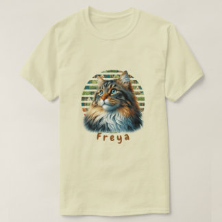 T-shirt T-Shirt, Chat norvégien