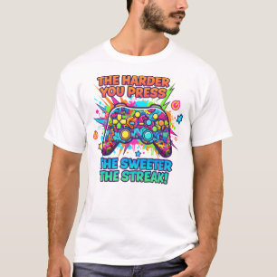 T-shirt "T-Shirt Citation de Joueur : Plus Vous Appuyez Fo