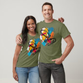 T-shirt T shirt coloré (Unisexe)
