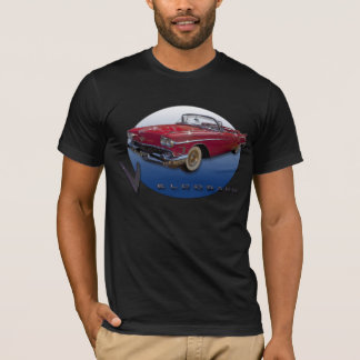 T-shirt T-shirt, convertible rouge classique d'Eldorado