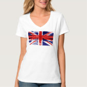 T-shirt T-Shirt, Cool du pavillon britannique - Angleterre (Devant)