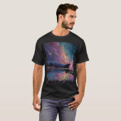 T-shirt "T-shirt Cosmic Night Sky Payscape (Devant entier)