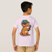 T-shirt "T-Shirt de base pour enfants - Tee confortable et (Dos entier)