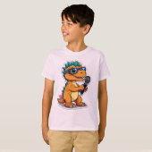 T-shirt "T-Shirt de base pour enfants - Tee confortable et (Devant entier)