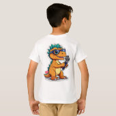 T-shirt "T-Shirt de base pour enfants - Tee confortable et (Dos entier)