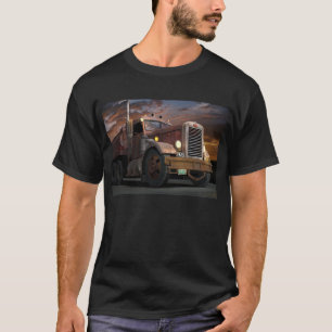 T-shirt "T-shirt de coucher du soleil de 55 Peterbilt