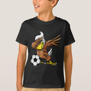T-shirt T Shirt de Foot Drôle Chemise Eagle Dabbing Sport 