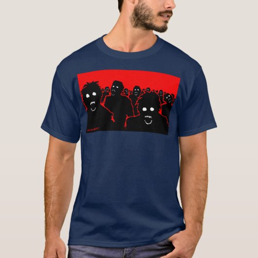 T-shirt "T-shirt de l'horde" (Devant)