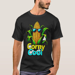 T-shirt "T-Shirt de maïs Cool : Tee graphique amusante et