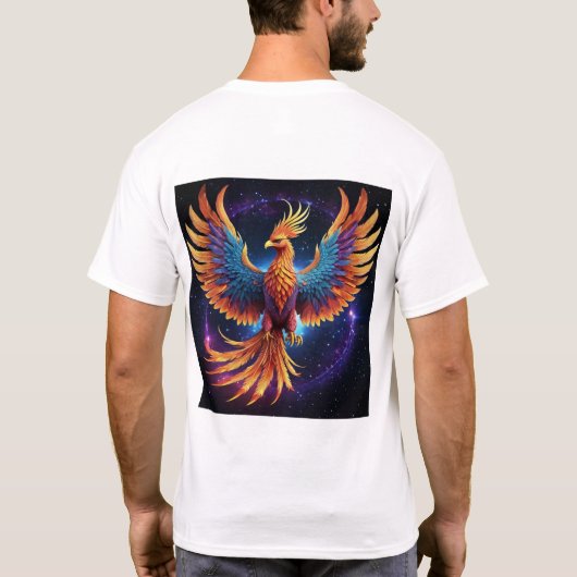T-shirt "T-shirt de renaissance du Phénix céleste" (Dos)