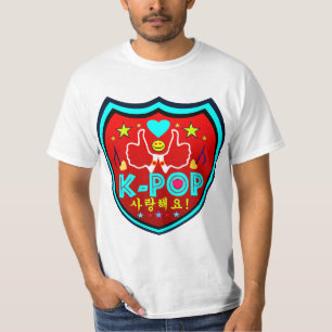 T-shirt ╚»♪♥T-Shirt de valeur élégant Love KPOP♥♫«╝