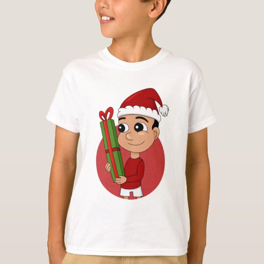 T-shirt T-Shirt, dessin animé de Noël (Devant)