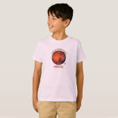 T-shirt "T-Shirt Destination Mars Long Manches Pour Enfant (Devant entier)