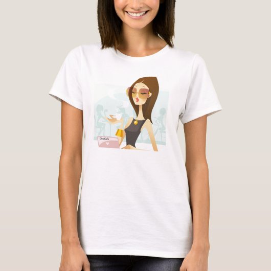 T-shirt T Shirt- DivaCafe (Devant)