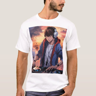 T-shirt "T-shirt DJ Vinyl Vibes"