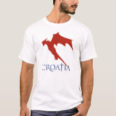 T-shirt T-Shirt, dragon croate (Devant)