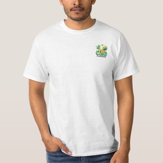 T-shirt T shirt Eco Shield Campeur (Devant)