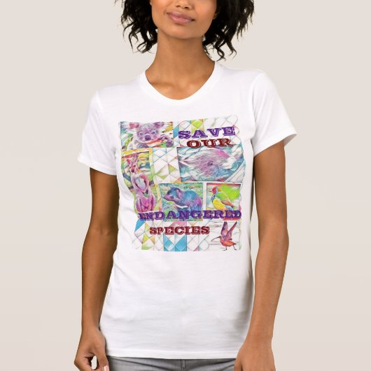 T-shirt T-Shirt, espèce australienne en voie de disparitio (Devant)