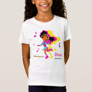 T-Shirt "T-shirt étourdi de danse des enfants de groupe d