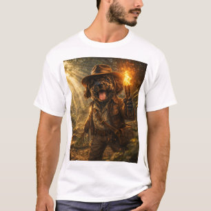 T-shirt T Shirt Explorateur Cockapoo Cadeau Chien d'Aventu