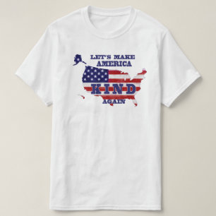 T-shirt "T-shirt faisons encore de l'Amérique SORTE"