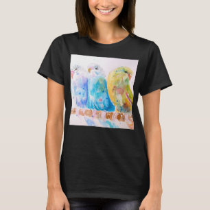 T-shirt T Shirt Femme Perruche Bouddhiste Bouddhistes
