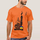 T-shirt T-shirt/Fraternité. Solidarité. Justice. R (Devant)