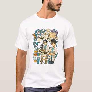 T-shirt T-shirt- généticien
