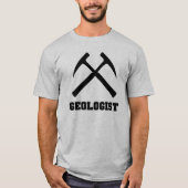 T-shirt T-Shirt, géologue (Devant)